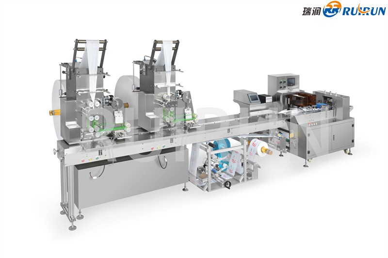 1-8pcs Wet Glove Wipe Packing Machine